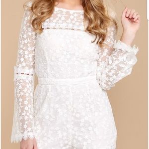 BB Dakota White romper
